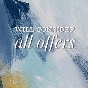 Will consider all offers!